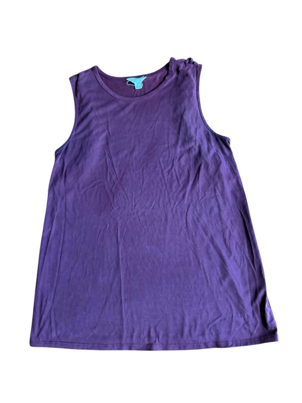 Sun & Shadow Women’s Burgandy Sleeveless Tank Top Size Small